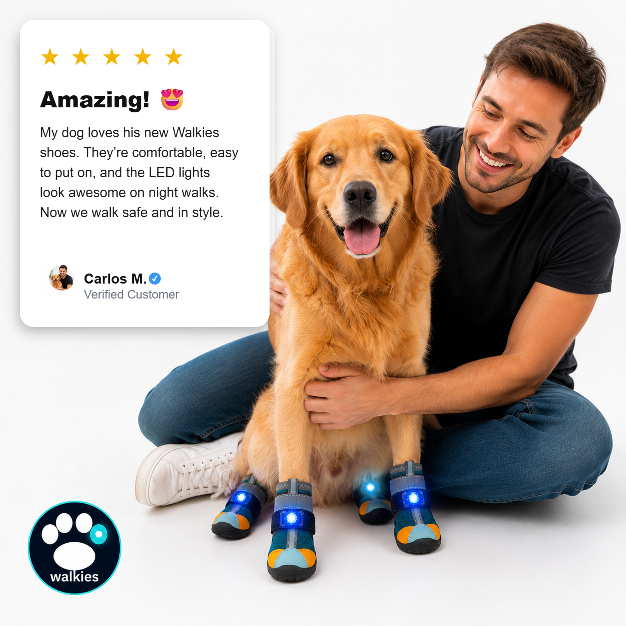Led Light Shoes For Dogs